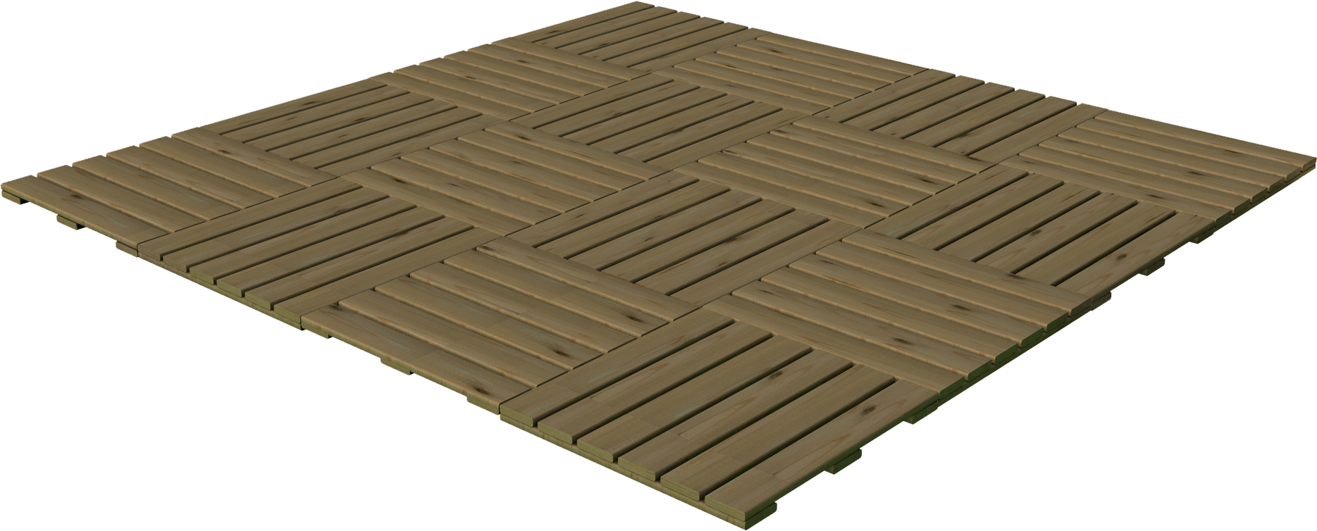 Pavimentazione in legno di pino nordico impregnato o larice realizzato da Linea Montanalegno - ILT